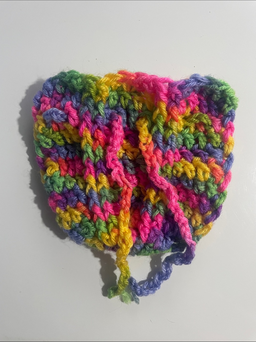 Miniature rainbow-colored pouch - Picture 2 of 4
